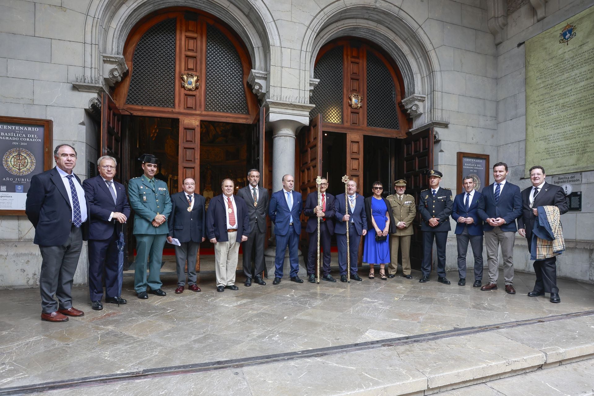 La clausura del Centenario de la Basílica del Sagrado Corazón, en Gijón, en imágenes