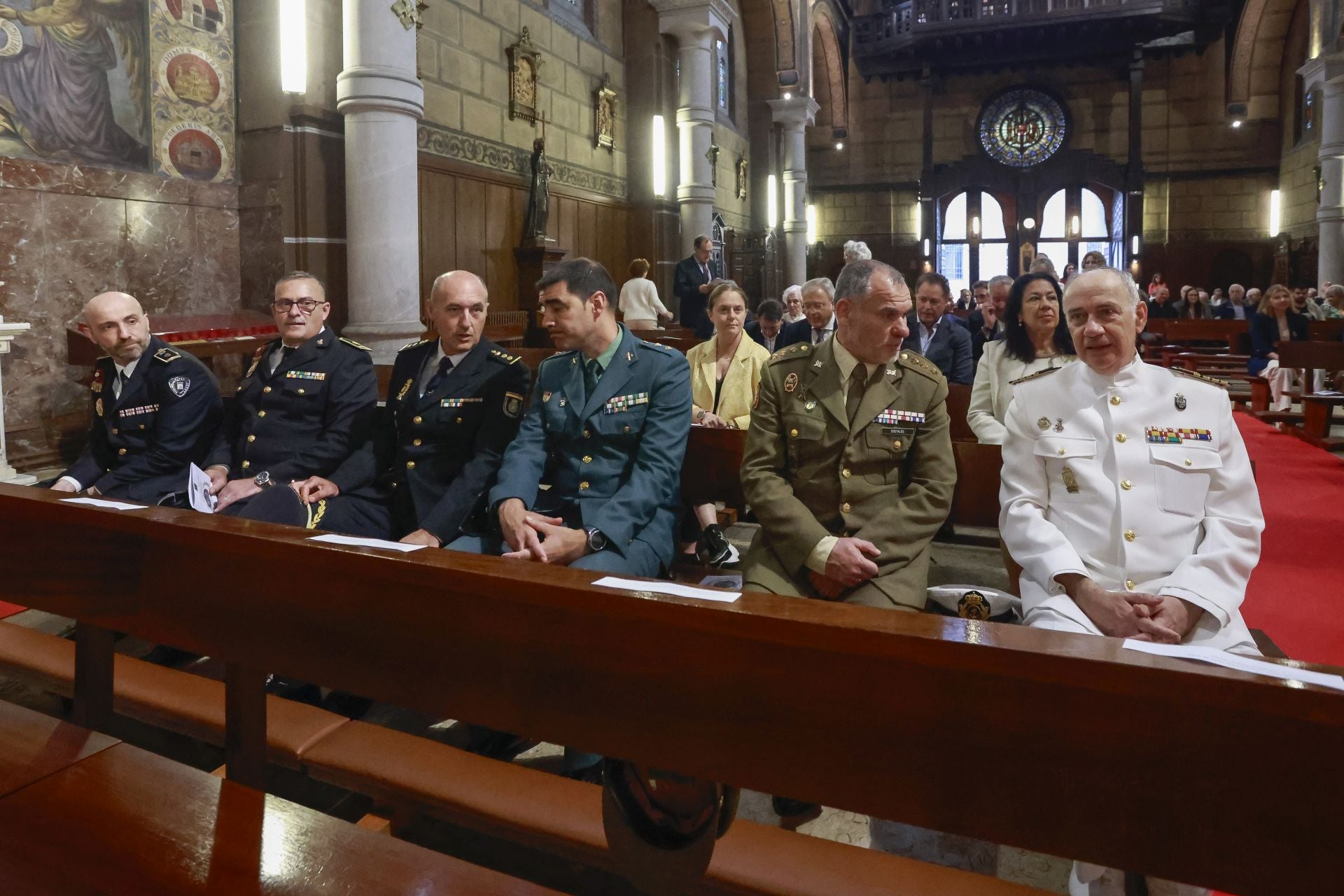 La clausura del Centenario de la Basílica del Sagrado Corazón, en Gijón, en imágenes