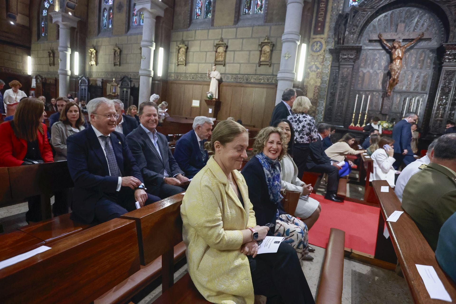 La clausura del Centenario de la Basílica del Sagrado Corazón, en Gijón, en imágenes