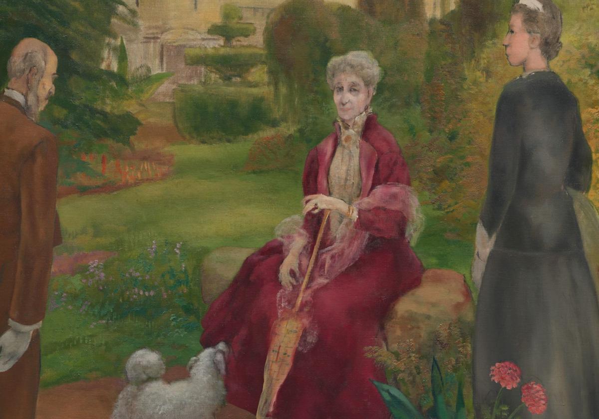 'La señora', óleo sobre lienzo, c. 1949
