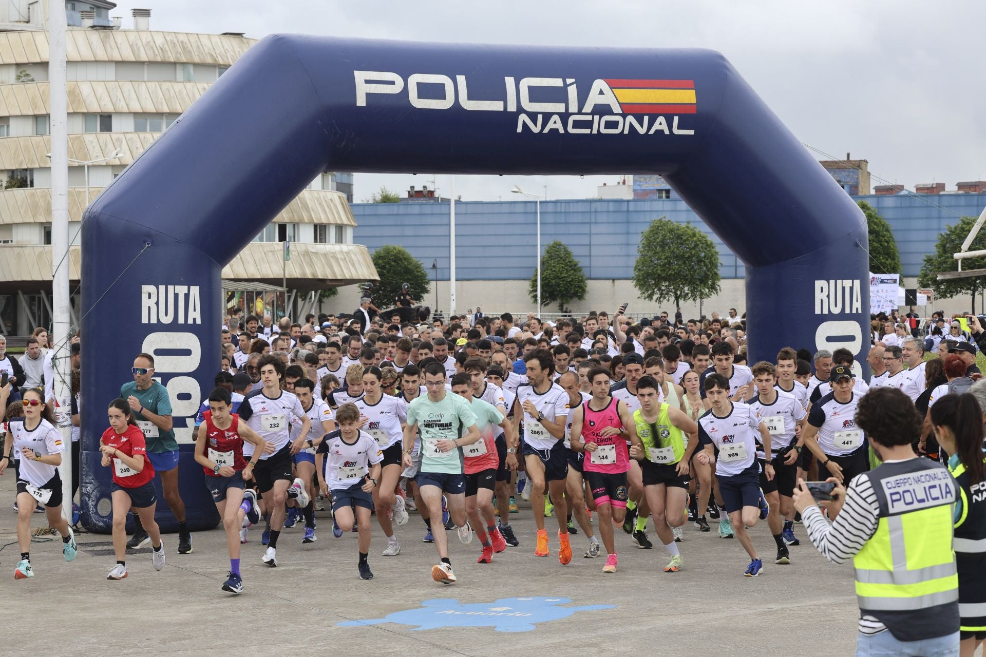 Fotos: Carrera Solidaria Ruta 091 Gijón 2025
