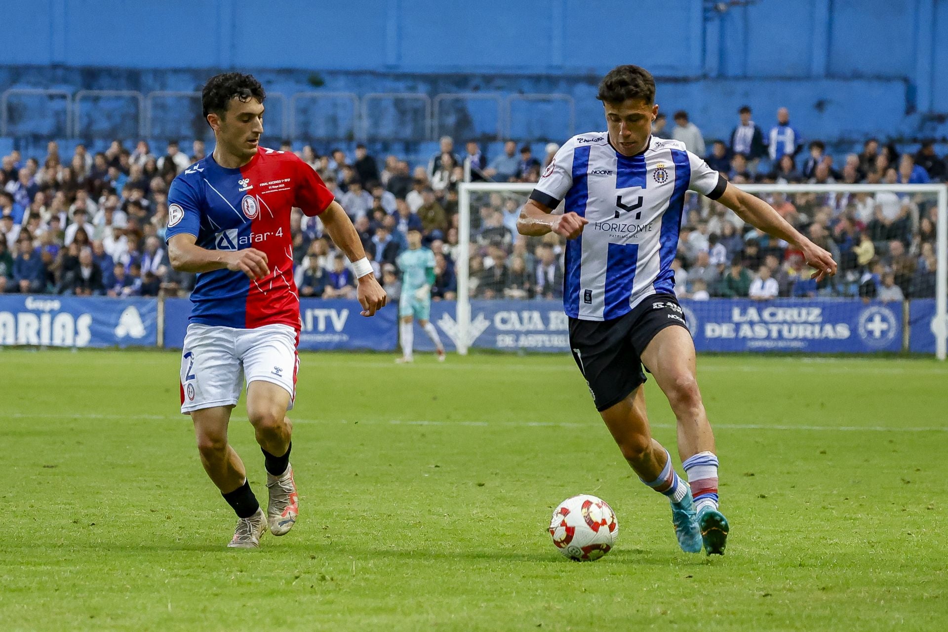 Las mejores imágenes del Real Avilés-Rayo Majadahonda: jugadas y búscate