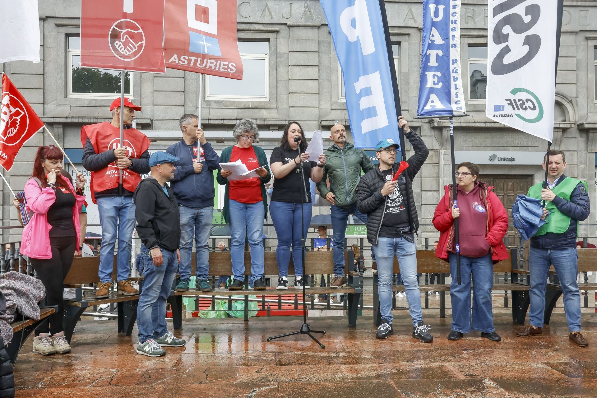 «Basta ya de precariedad»: Asturias clama por una educación pública de calidad