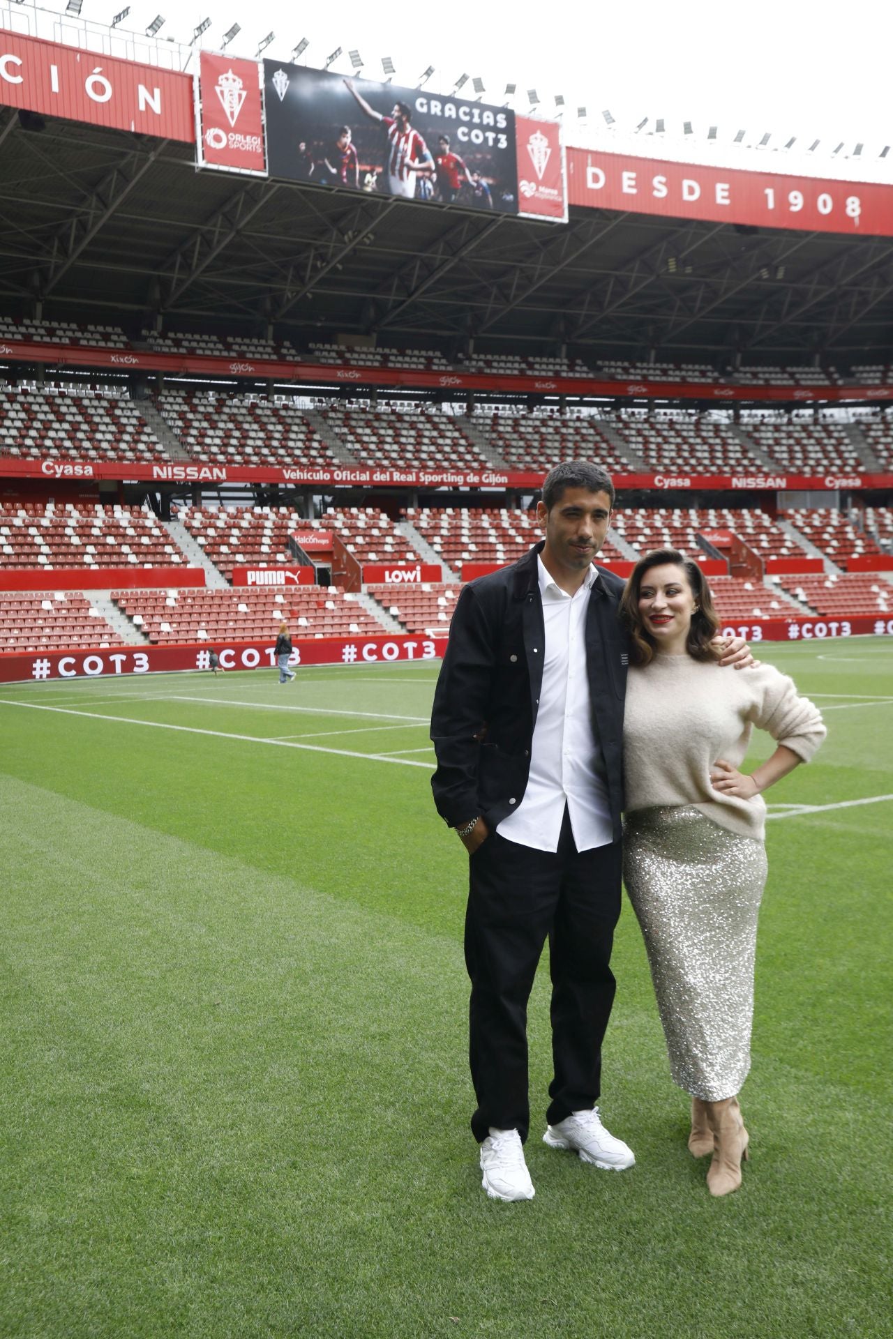 El Molinón y la despedida más íntima de Cote