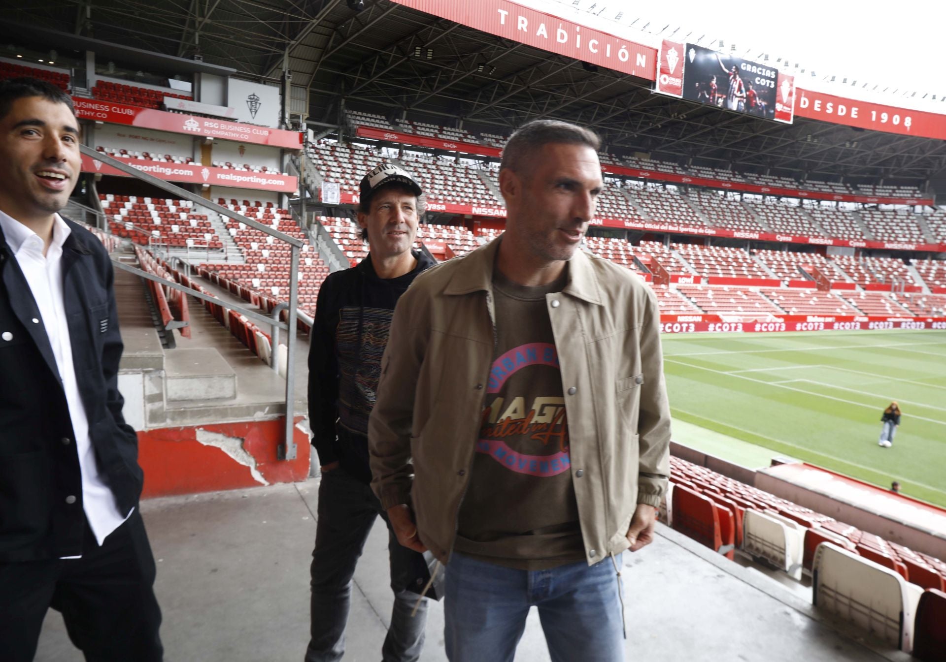 El Molinón y la despedida más íntima de Cote