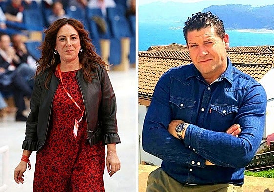Pilar Huerta, secretaria de Movilización de la FSA. Ignacio Cifuentes, presidente del PP de Sariego