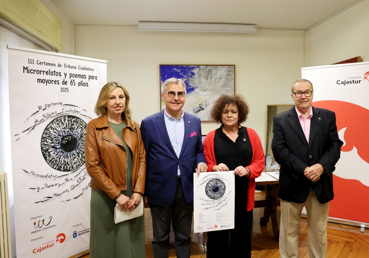 Virginia Gil, Carlos Siñeriz, Marta del Arco y Pedro Sánchez Lazo.