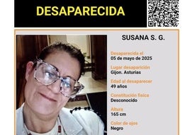 Desaparecida en Gijón: buscan a una mujer de 49 años «con problemas de salud»
