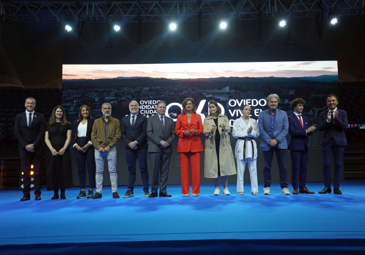 Presentación de la candidatura de Oviedo a Ciudad Europea del Deporte 2026