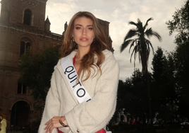 María Lorena Argüello representó a Quito en el certamen de belleza Miss Ecuador.
