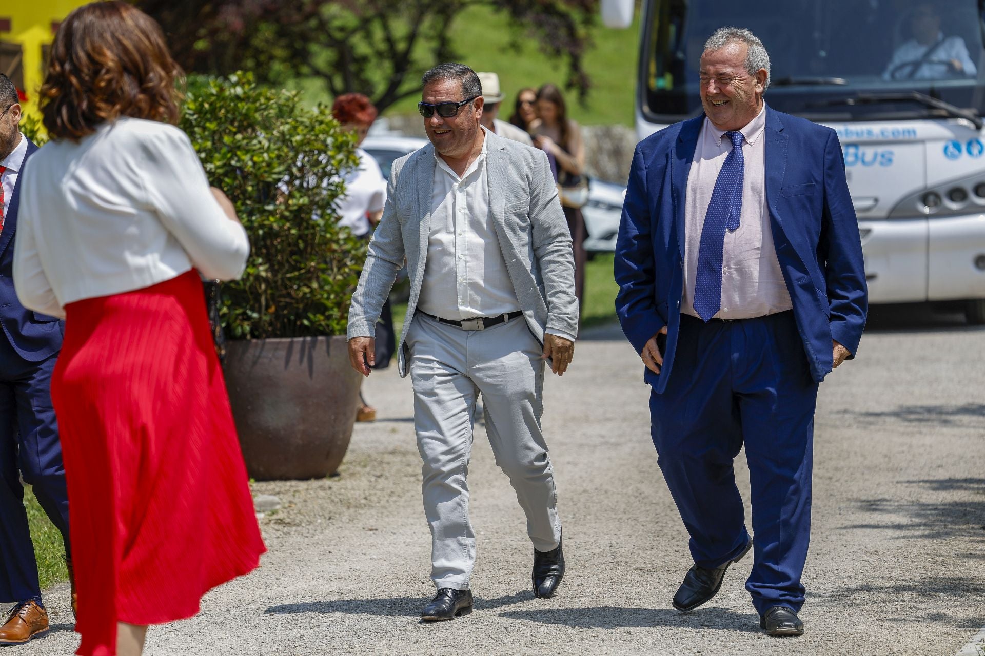 Una boda celebrada en Gijón y dos enamorados de la ciudad