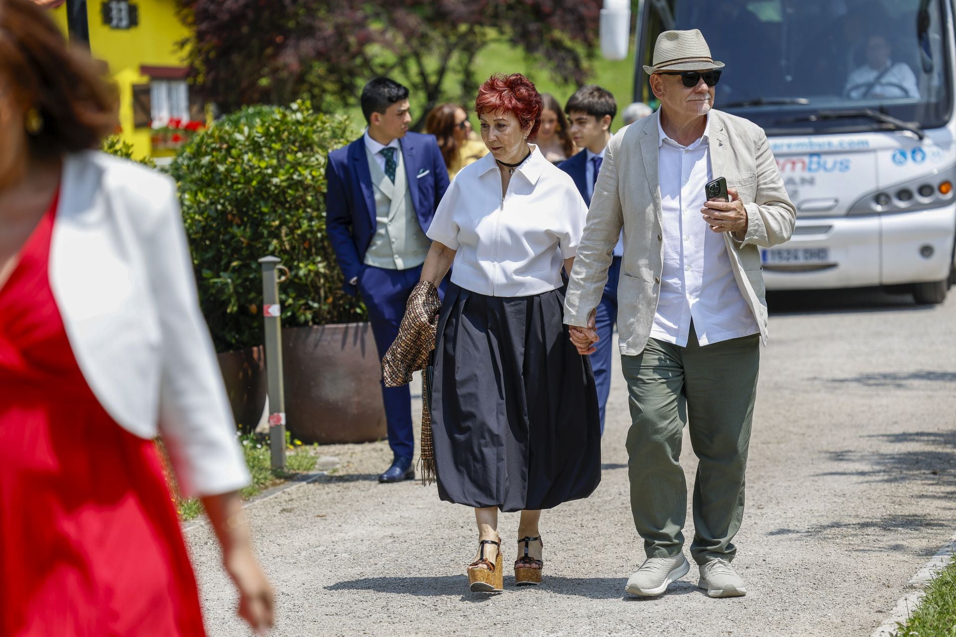 Una boda celebrada en Gijón y dos enamorados de la ciudad