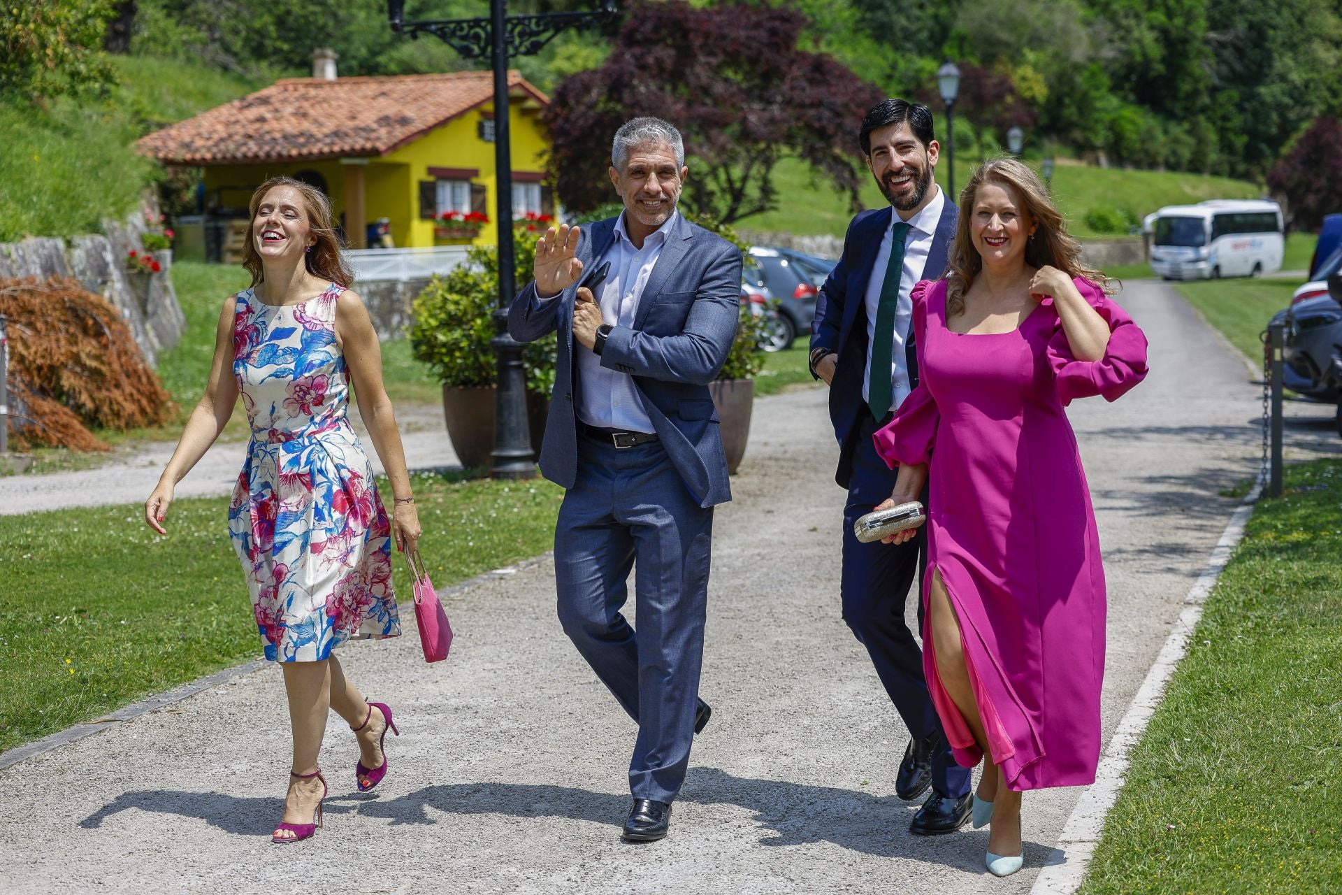 Una boda celebrada en Gijón y dos enamorados de la ciudad