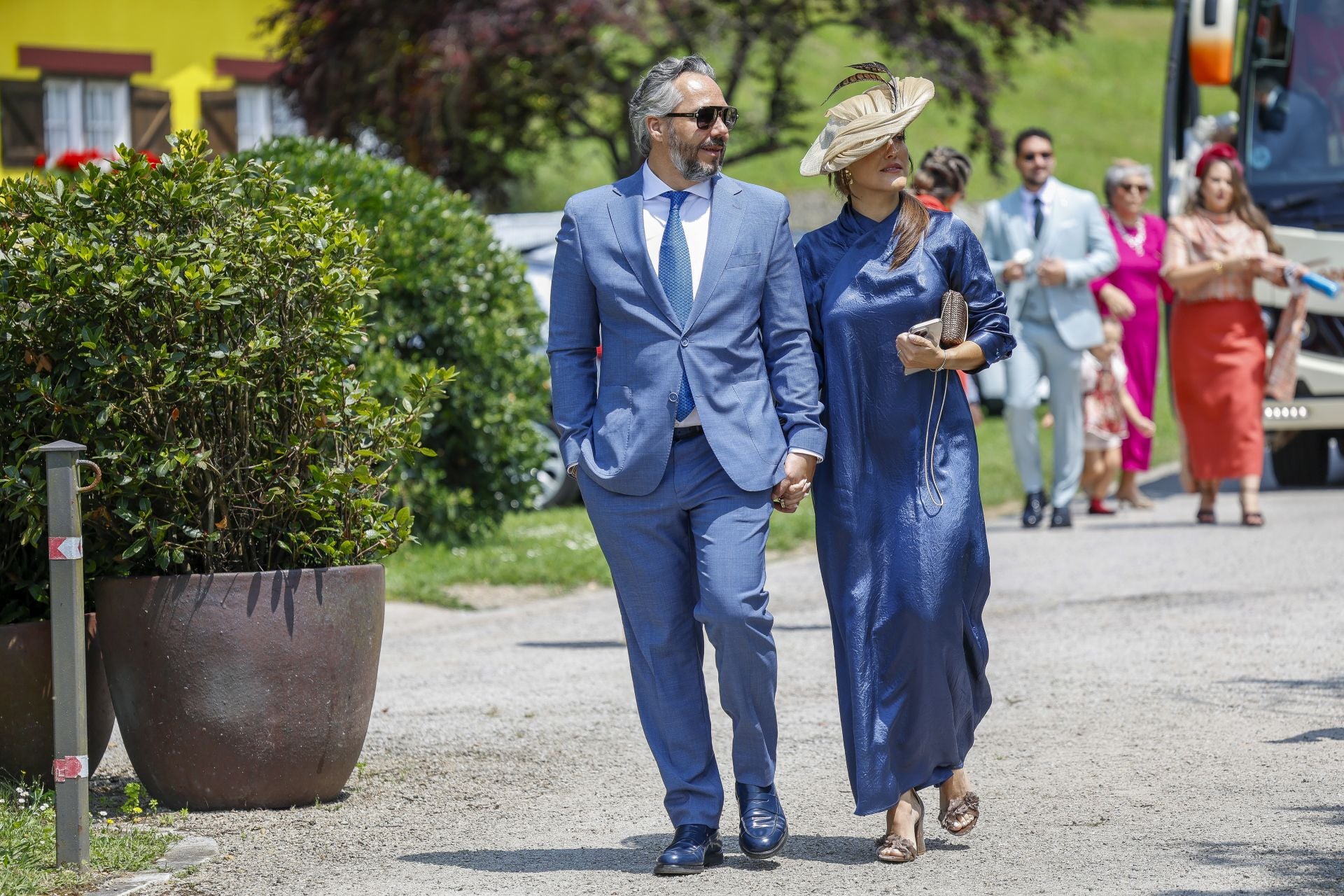 Una boda celebrada en Gijón y dos enamorados de la ciudad