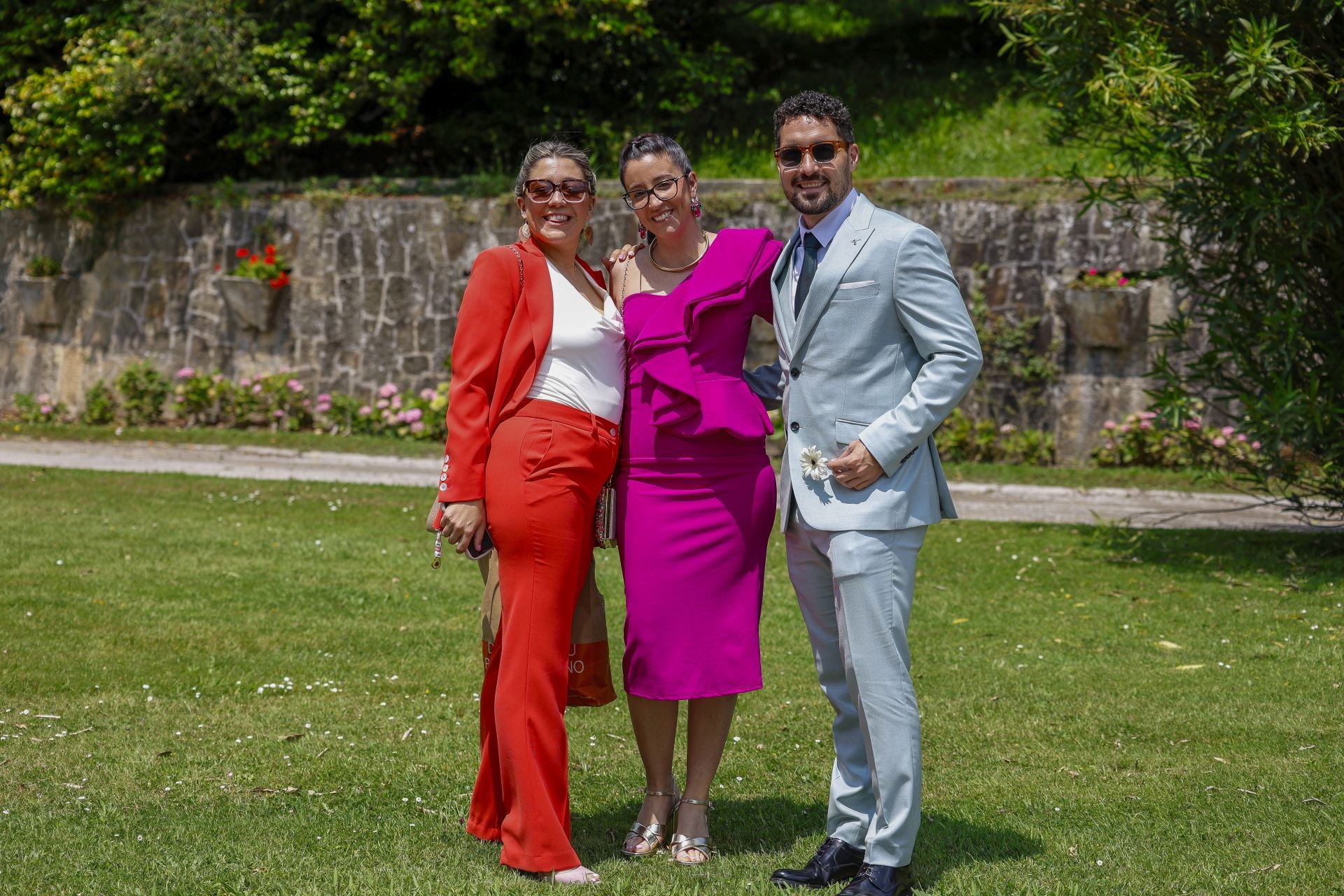 Una boda celebrada en Gijón y dos enamorados de la ciudad