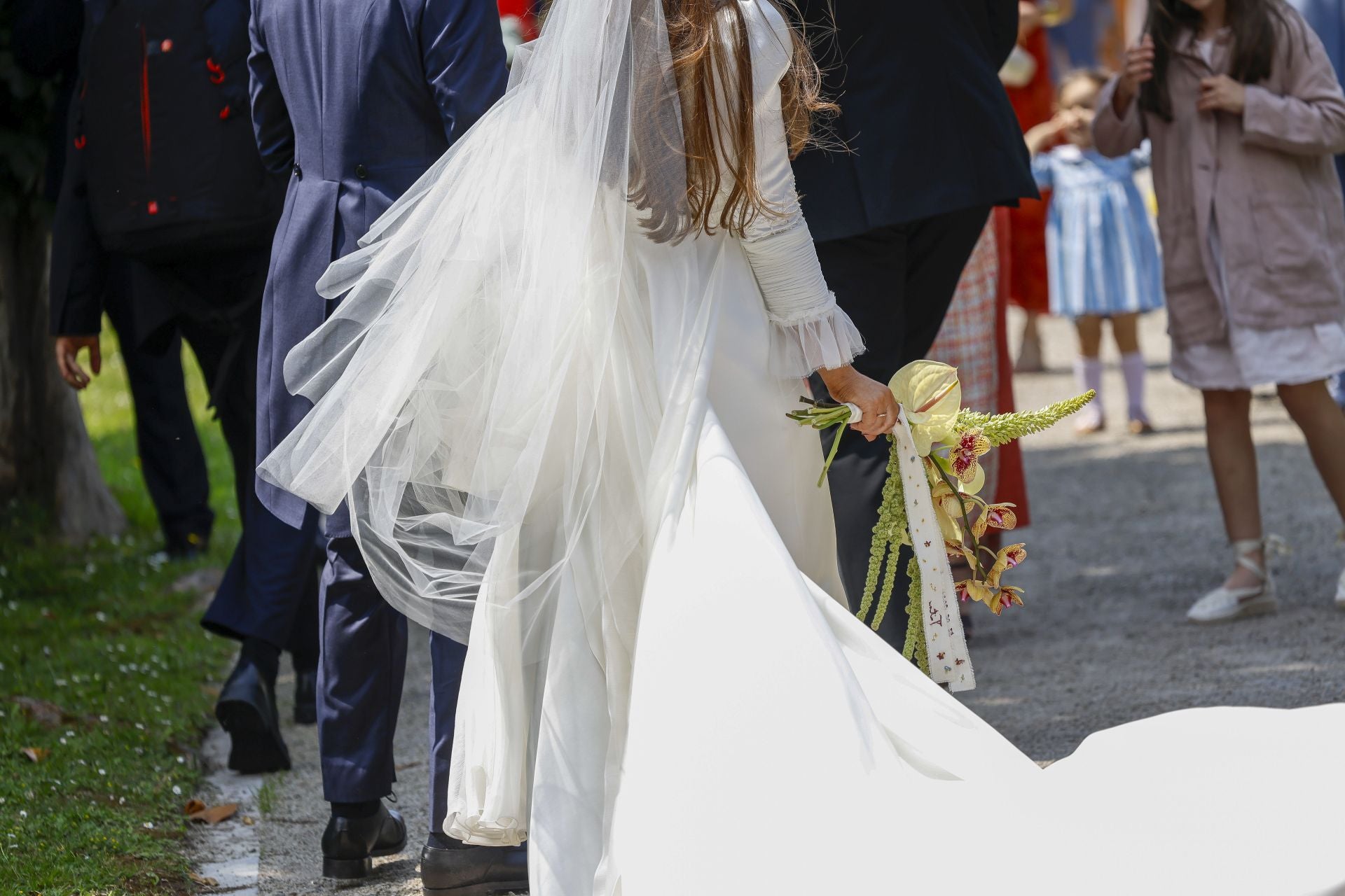 Una boda celebrada en Gijón y dos enamorados de la ciudad