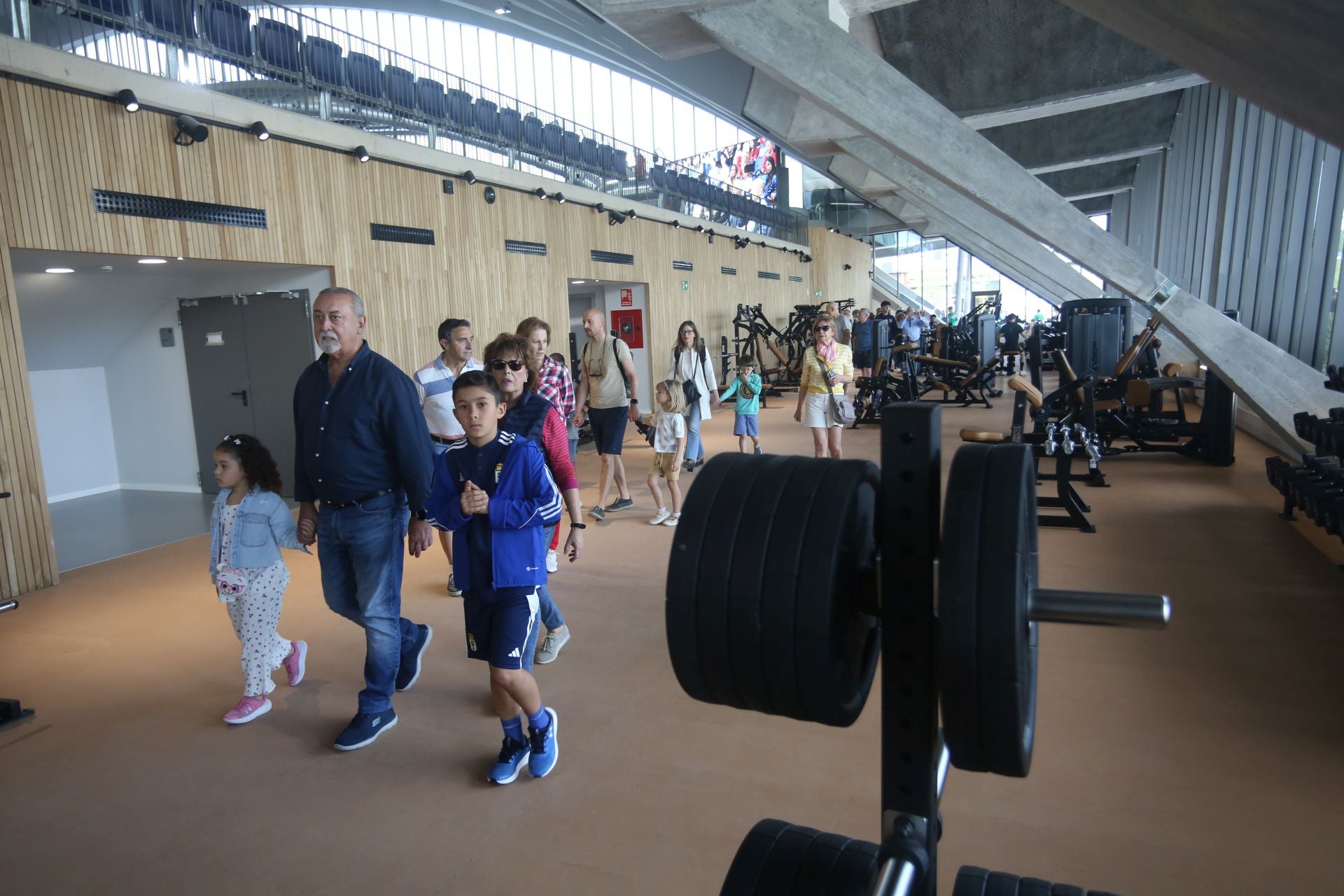 El Palacio de los Deportes de Oviedo, al descubierto: así fue la jornada de puertas abiertas