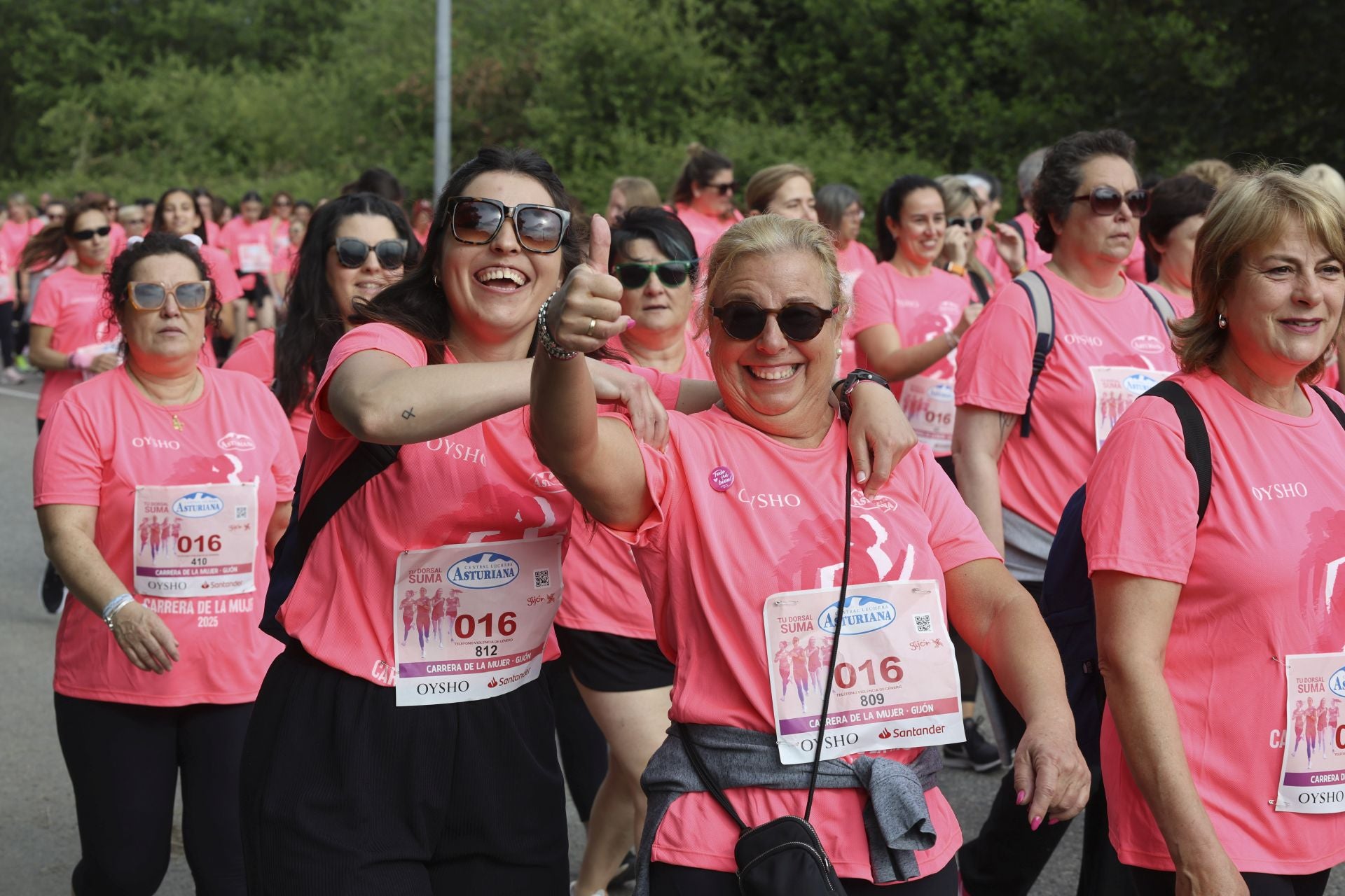 Carrera de la Mujer | Imparable marea rosa en Gijón