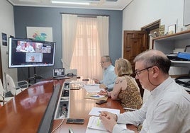 Roberto García, Marina Casero y José Antonio Cases