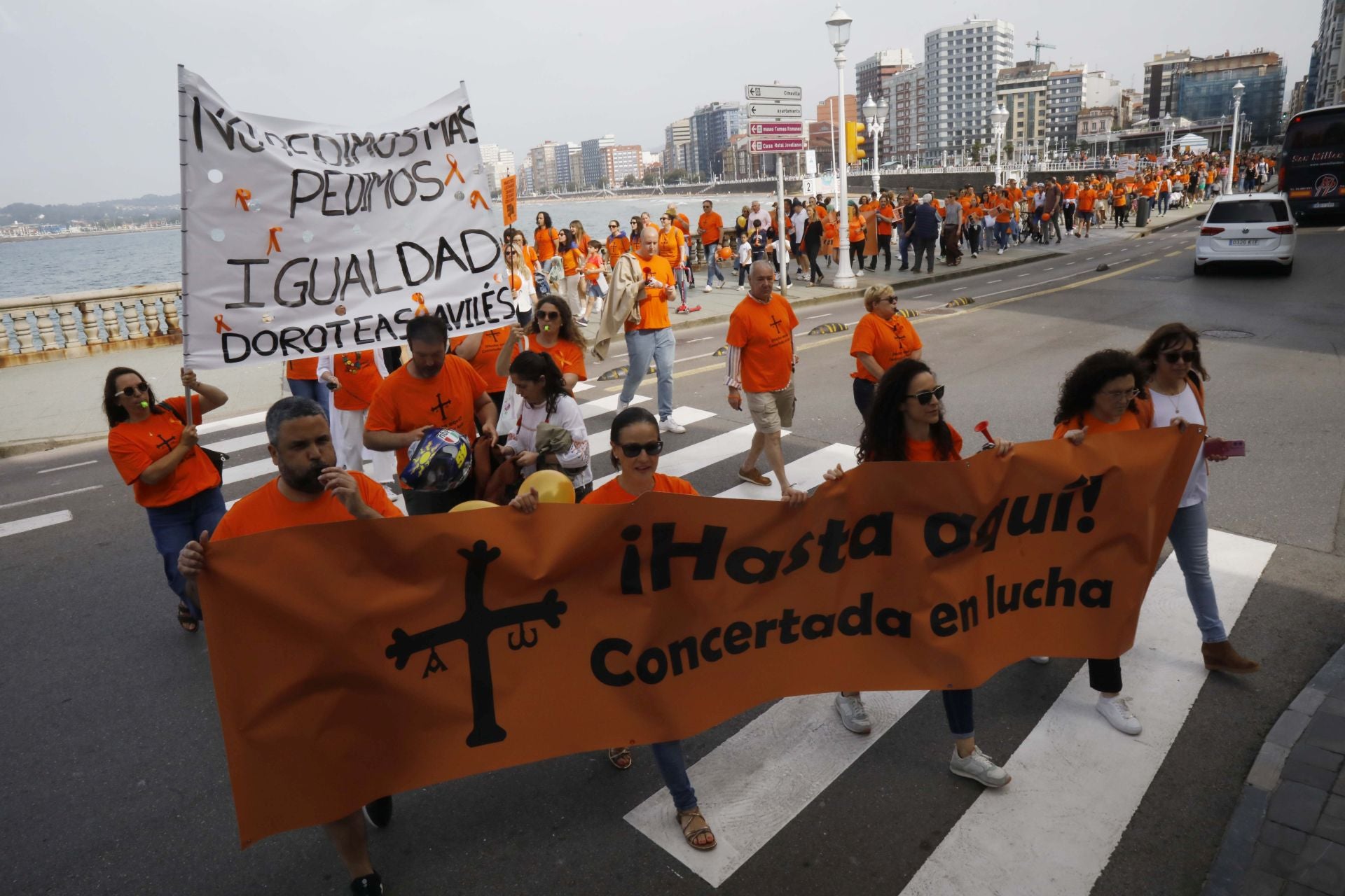 La escuela concertada alza la voz en Gijón: «¡Hasta aquí!»