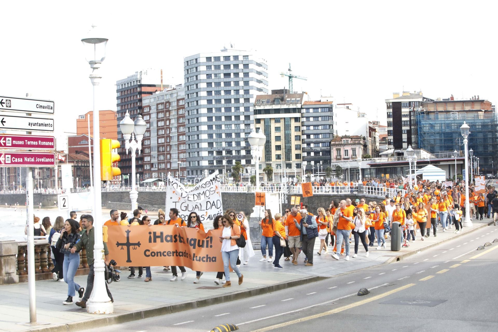 La escuela concertada alza la voz en Gijón: «¡Hasta aquí!»
