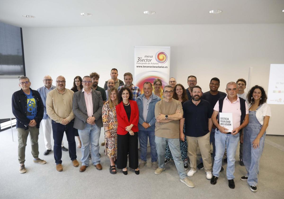 Participantes en el encuentro del Tercer Sector.
