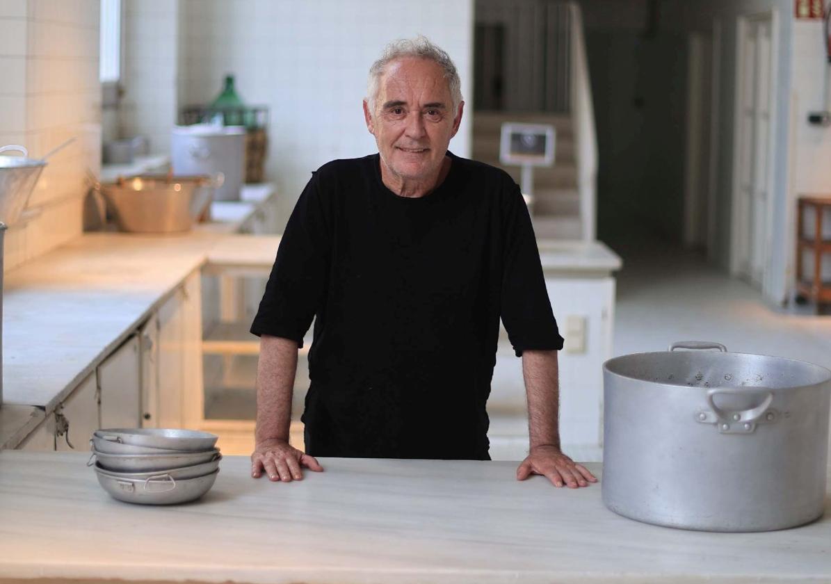 Ferran Adrià, cocinero y presidente de El Bulli Foundation: «Se está perdiendo un símbolo como es el menú del día por los precios»
