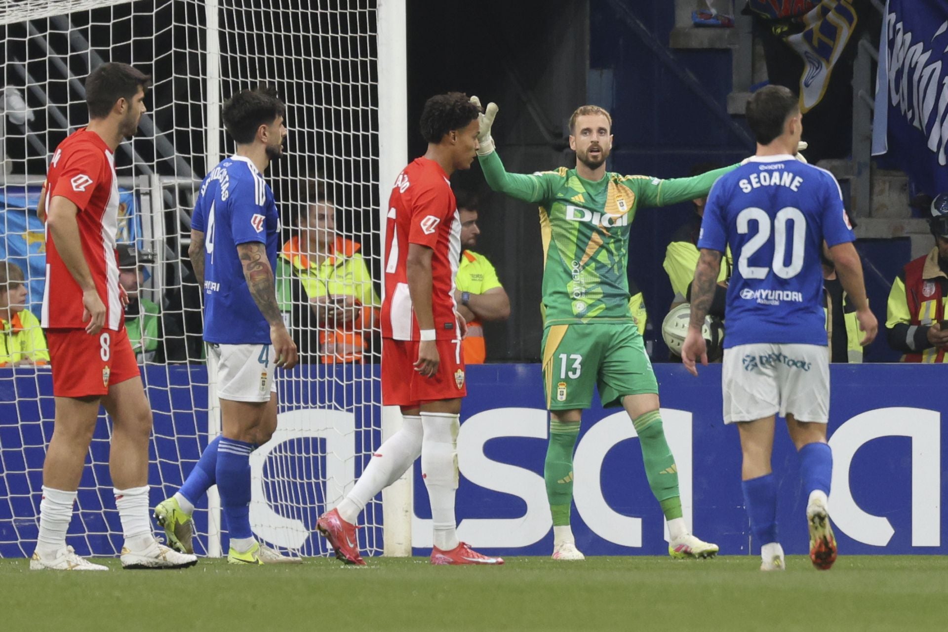 Las mejores imágenes del Real Oviedo - Almería