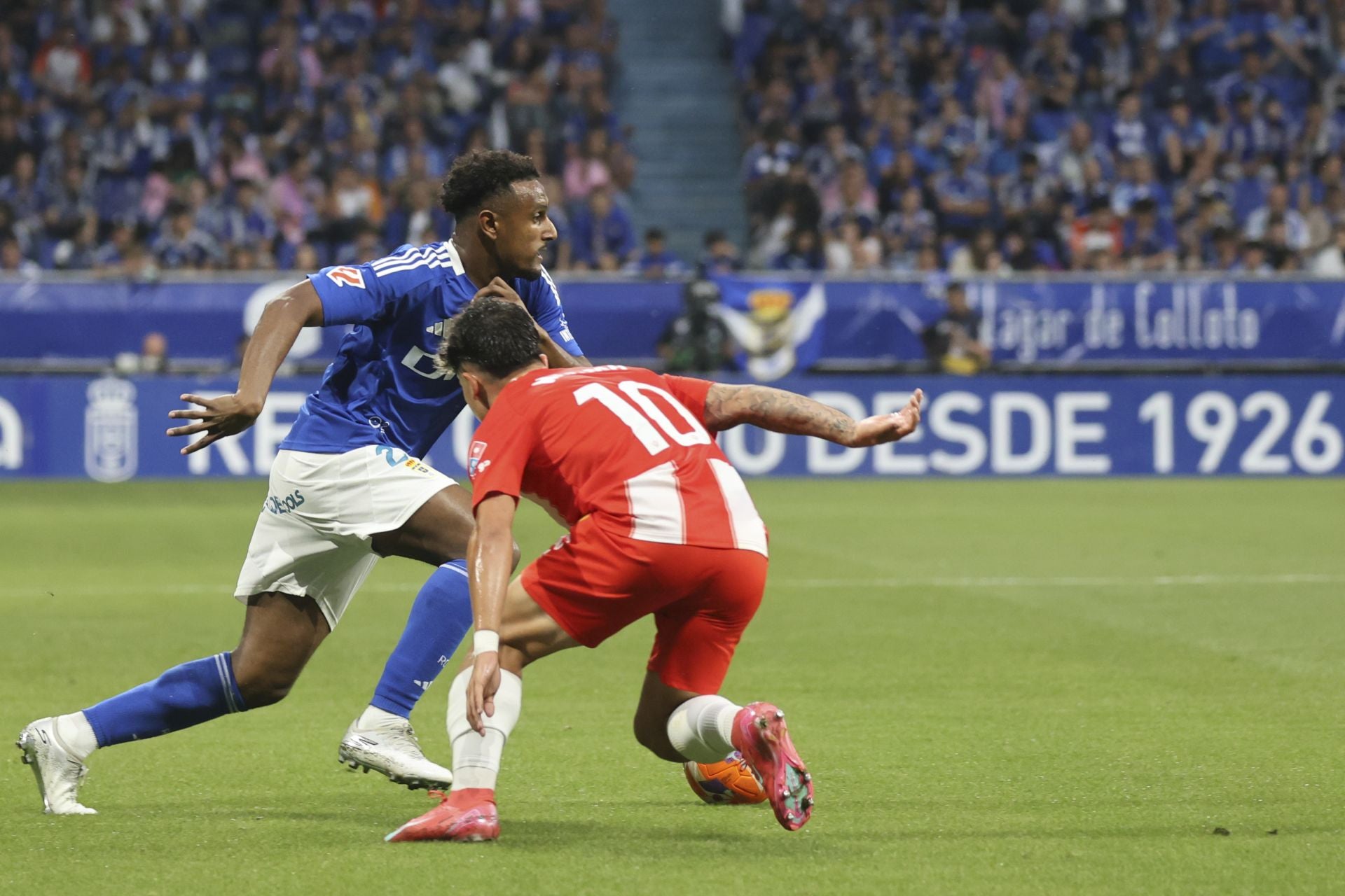 Las mejores imágenes del Real Oviedo - Almería