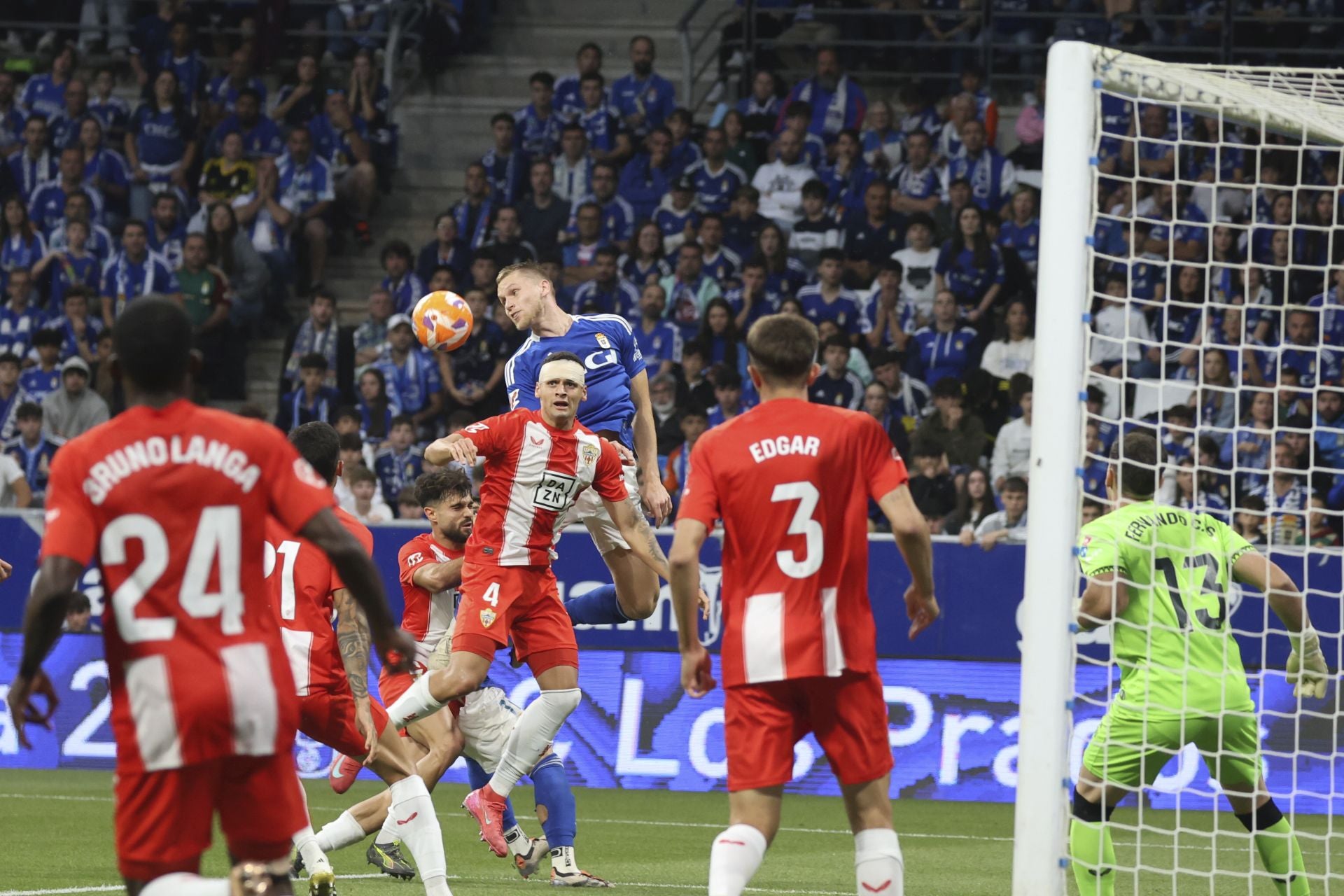 Las mejores imágenes del Real Oviedo - Almería
