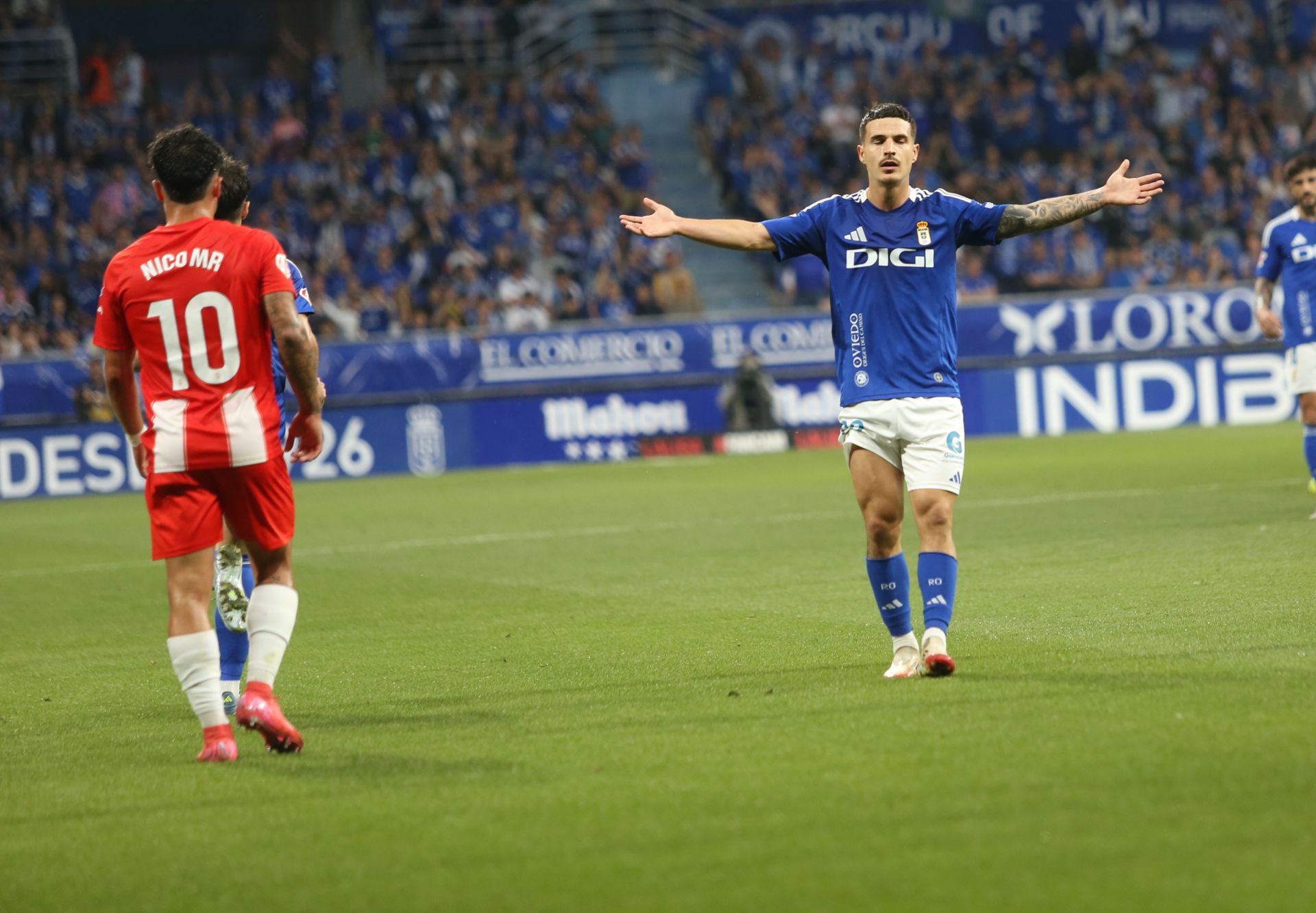 Las mejores imágenes del Real Oviedo - Almería