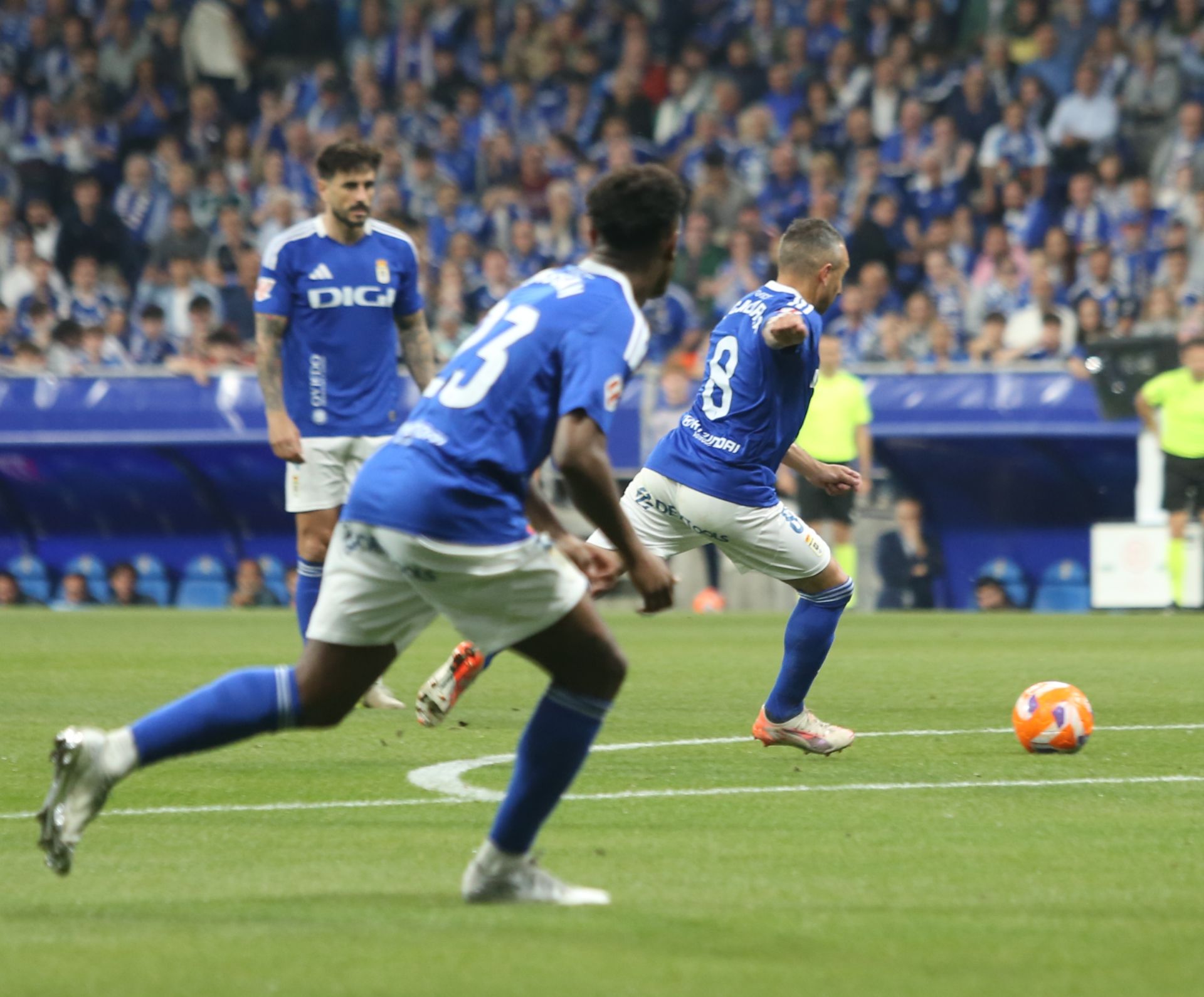 Las mejores imágenes del Real Oviedo - Almería