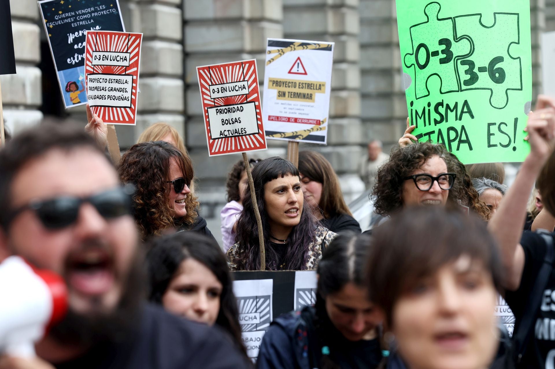 Las escuelas infantiles asturianas, también en lucha: así ha sido su protesta