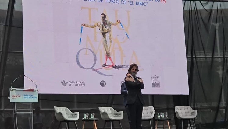 Cartel de la Feria de Begoña en Gijón