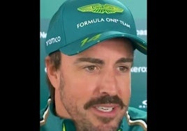 Fernando Alonso también anima al Oviedo