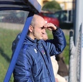 Davo, en un partido de liga.
