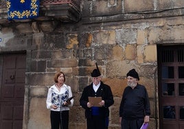 Homenaje celebrado en Villaviciosa.