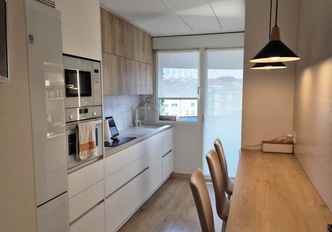 Cocina diseñada para uno de sus clientes