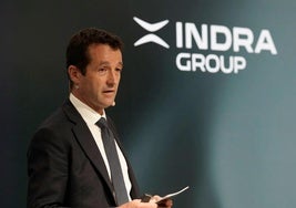 El presidente de Indra, Ángel Escribano.