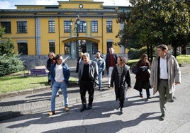 El ministro de Inclusión, Seguridad Social y Migraciones, José Luis Escrivá, visitó el colegio San José en 2023.