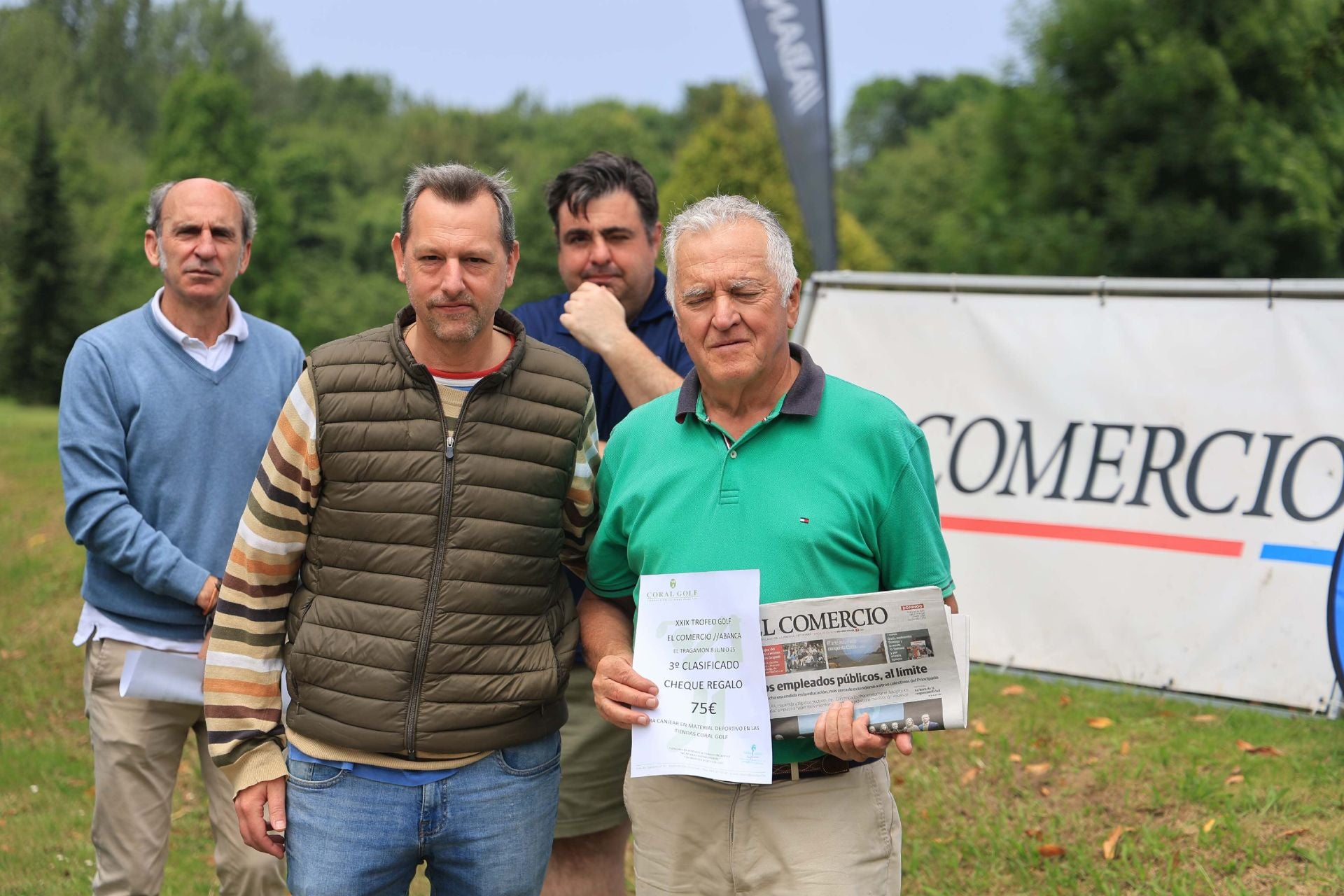 Trofeo de golf EL COMERCIO. Club de golf El Tragamón (Gijón)