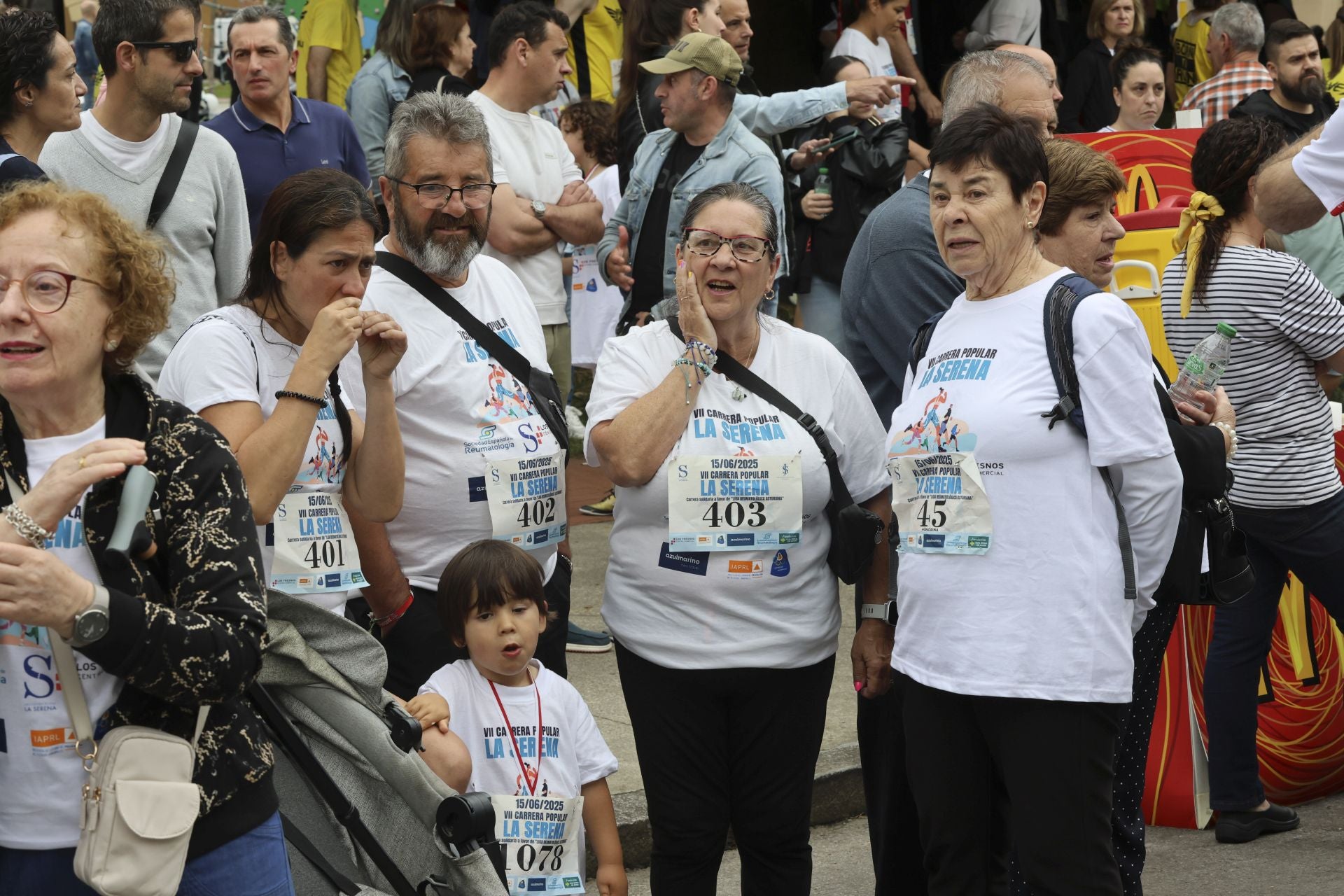 El Llano, en Gijón, corre por una buena causa
