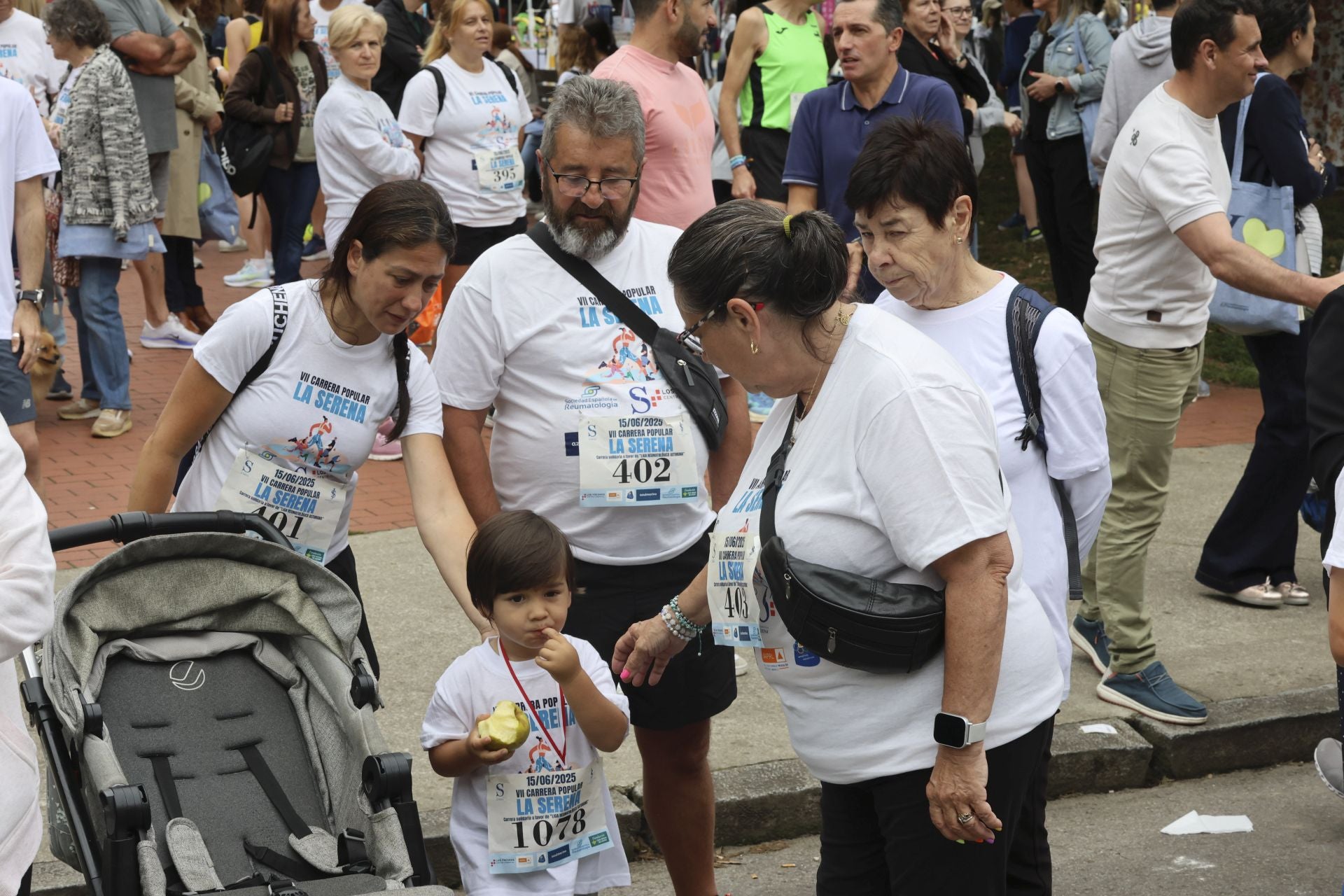 El Llano, en Gijón, corre por una buena causa