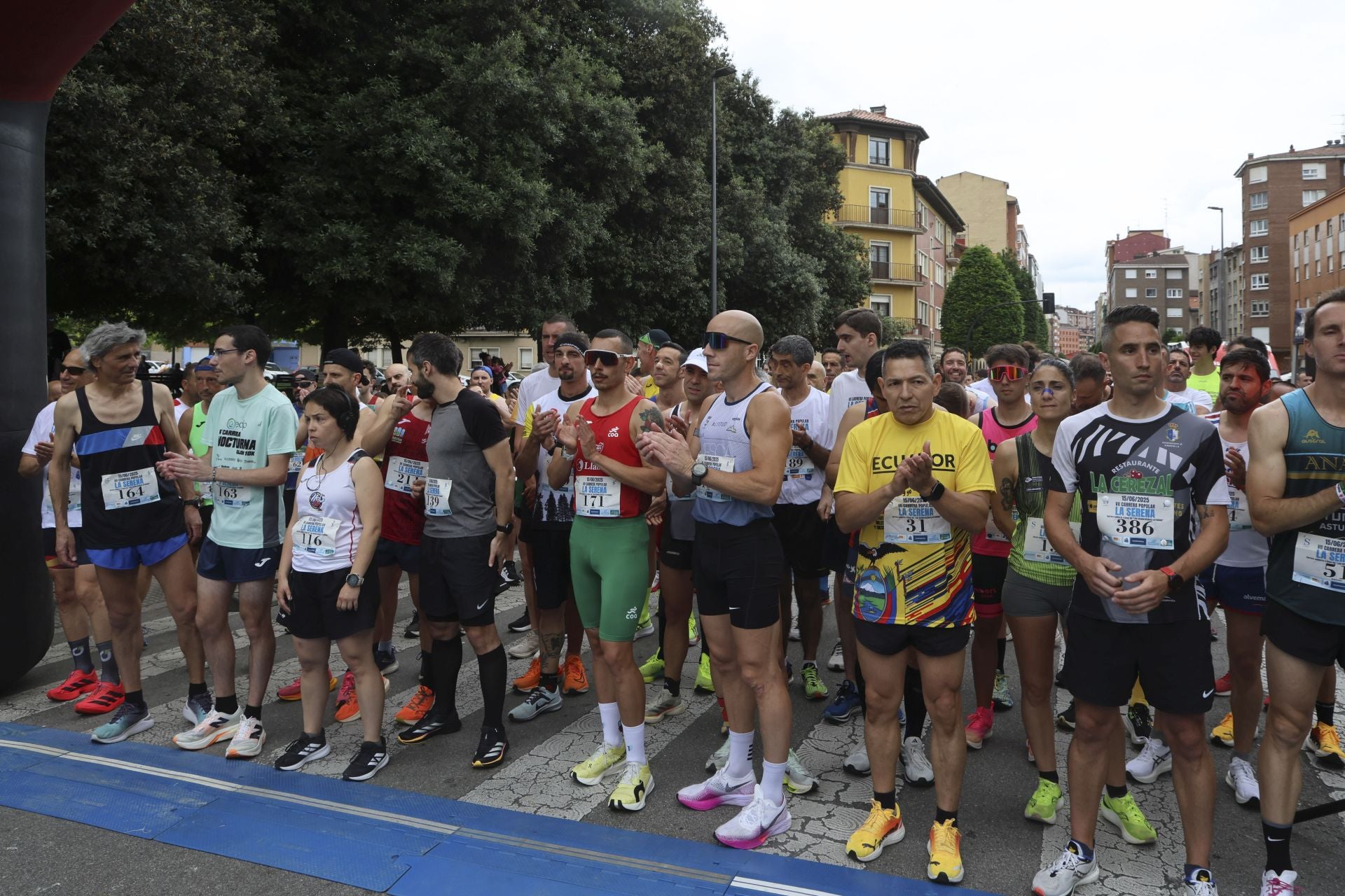 El Llano, en Gijón, corre por una buena causa