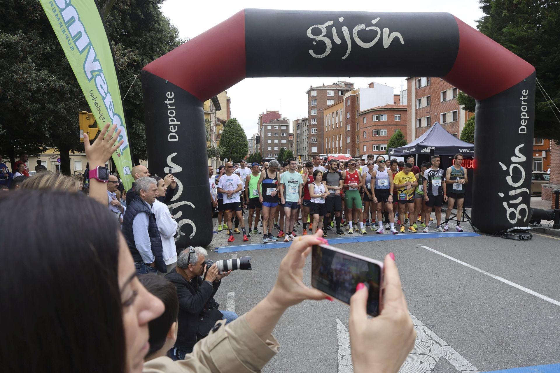 El Llano, en Gijón, corre por una buena causa