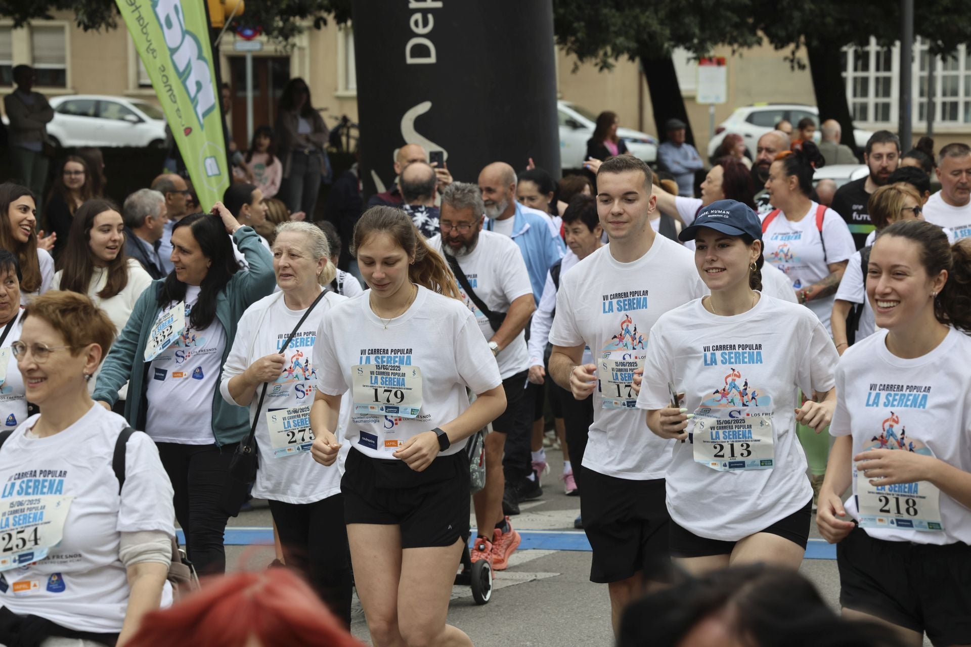 El Llano, en Gijón, corre por una buena causa