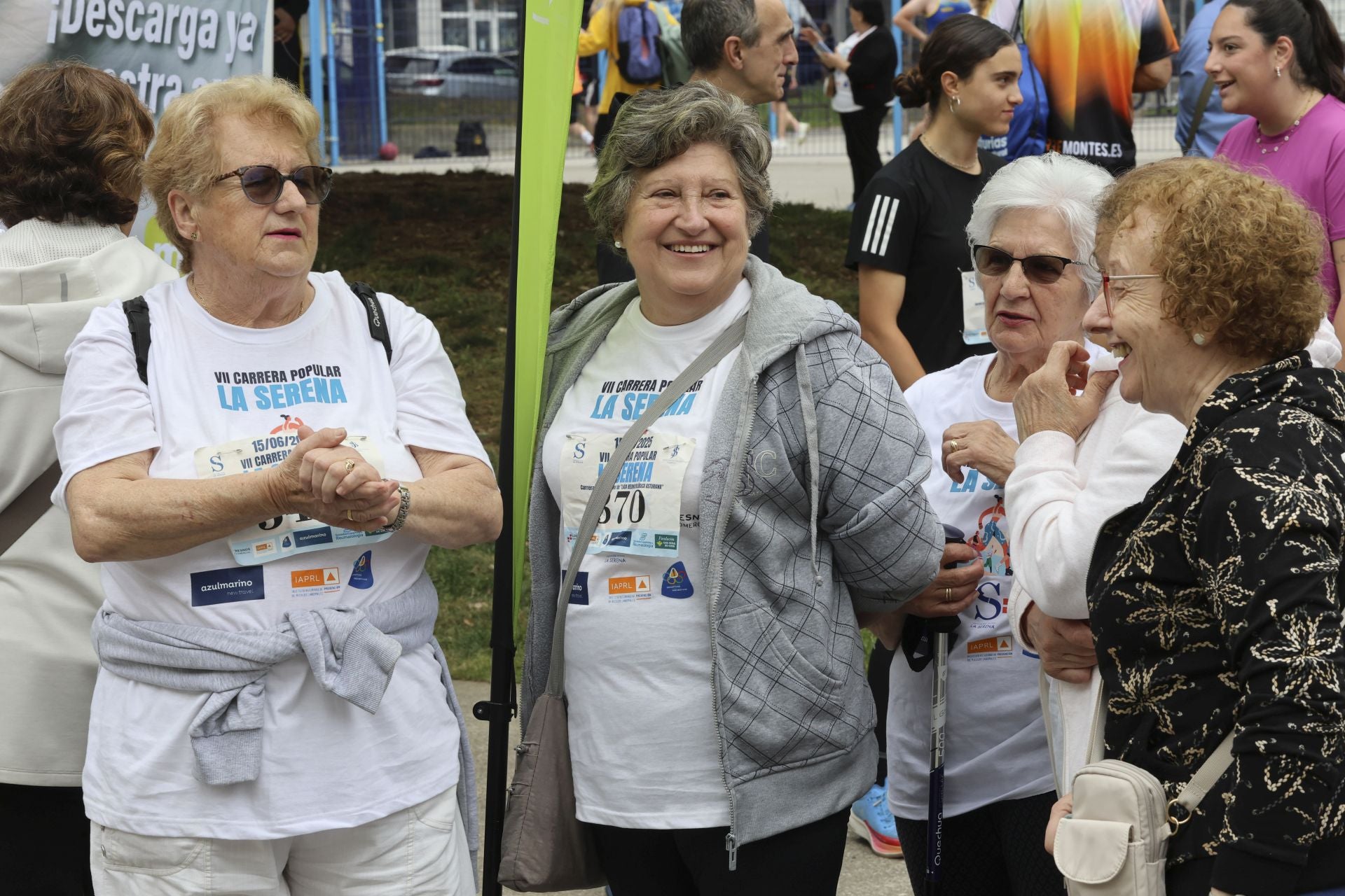 El Llano, en Gijón, corre por una buena causa