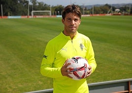 Nacho Méndez, posando en Mareo.