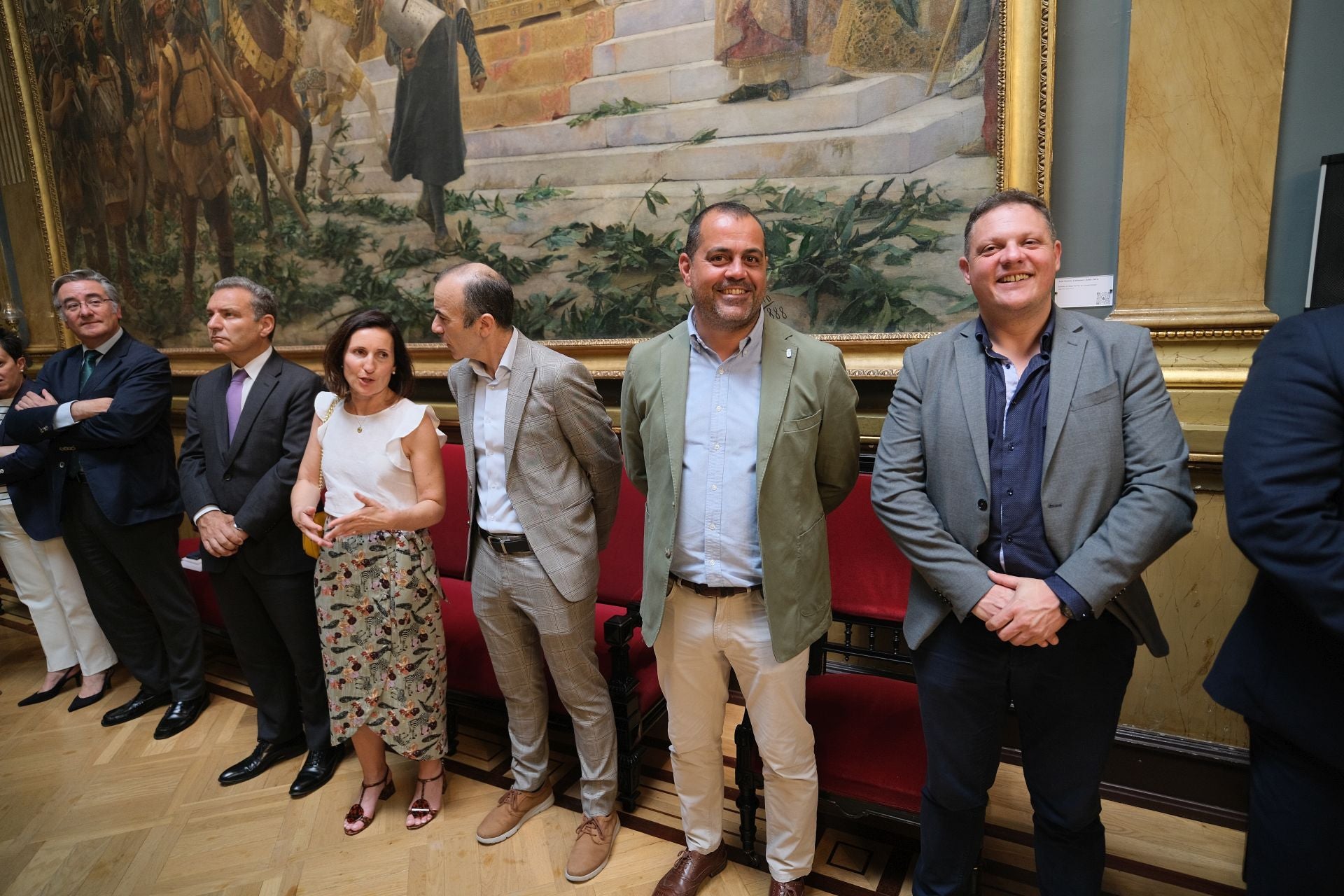 Los estudiantes del occidente asturiano visitan el Senado