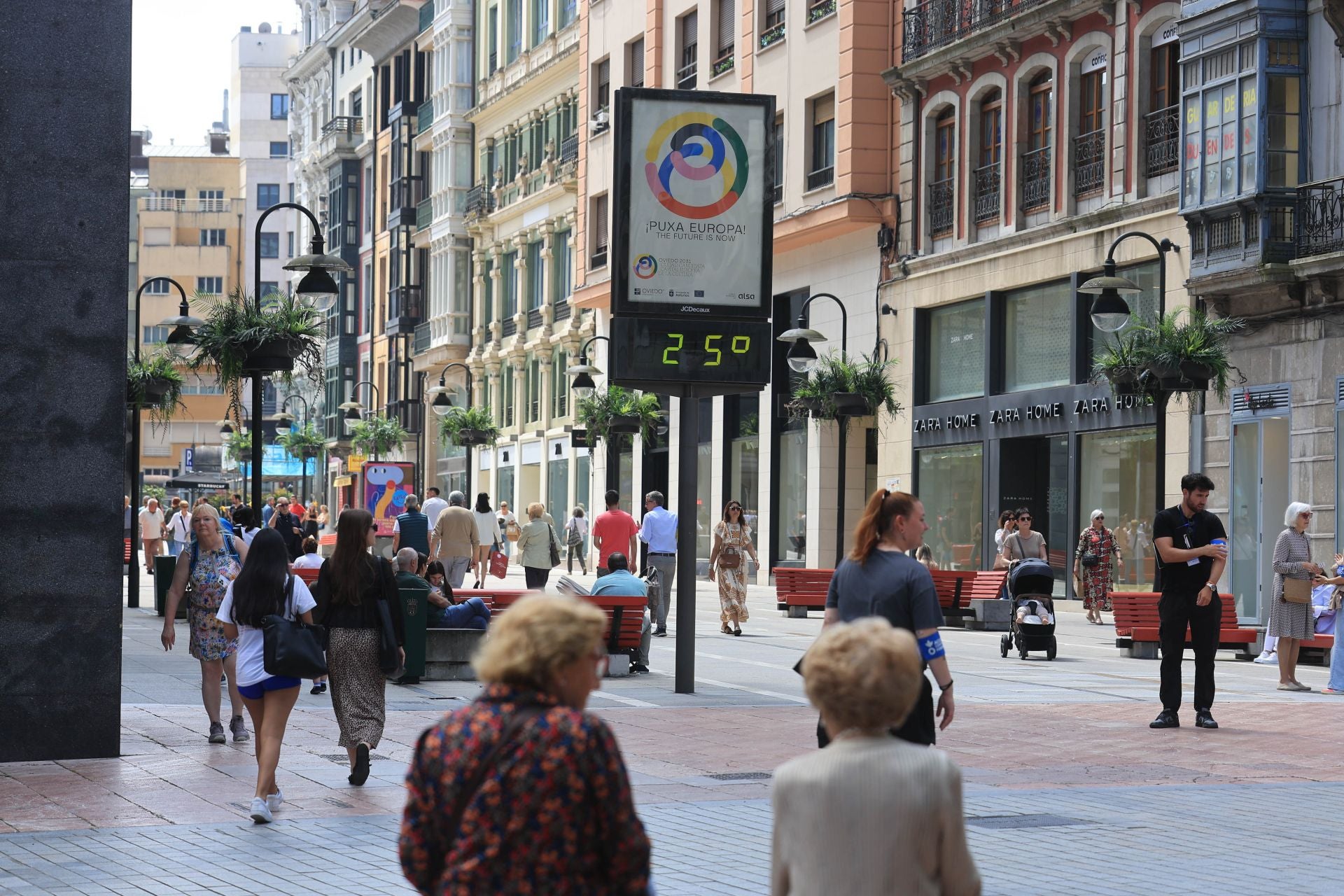 Asturias dice &#039;hola&#039; al calor con termómetros superando los 30 grados